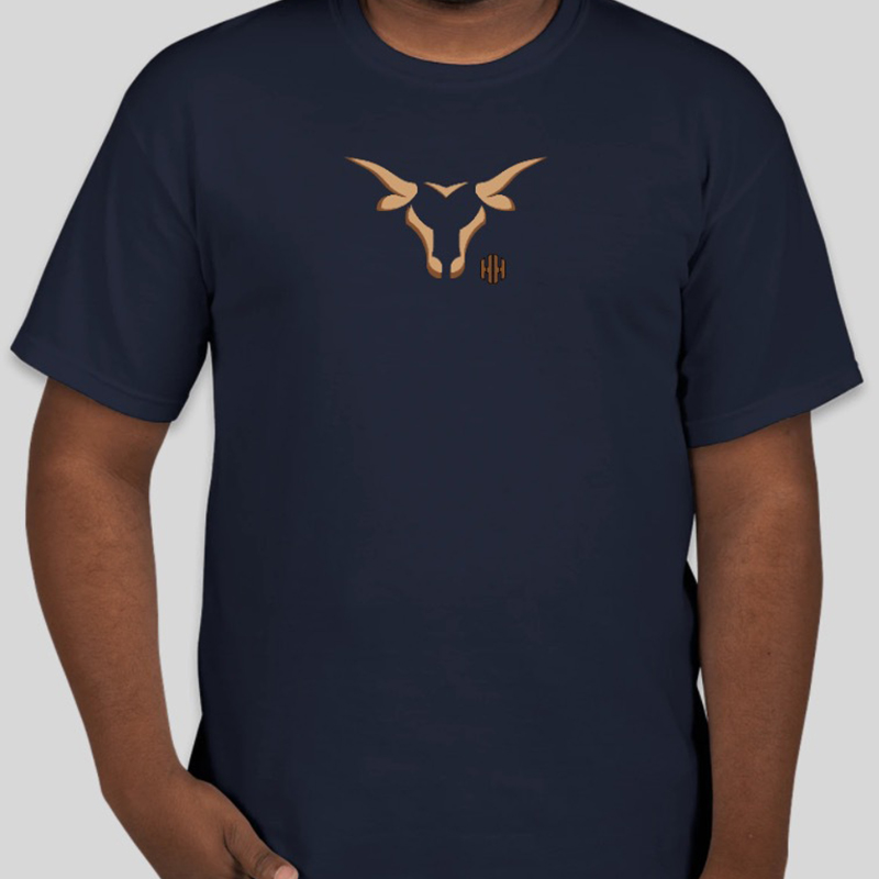 Featured image for “Bulletproof – Blue T-Shirt”